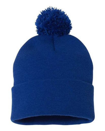 Sportsman SP15 12" Pom-Pom Cuffed Beanie-26