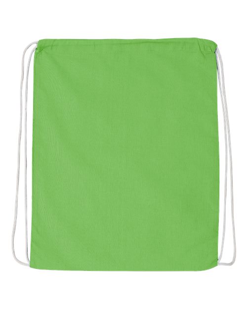 Q-Tees Q4500 Economical Cotton Drawstring Bag-9