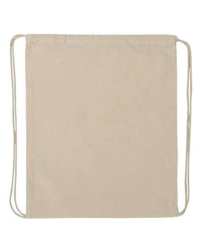 Q-Tees Q4500 Economical Cotton Drawstring Bag-10