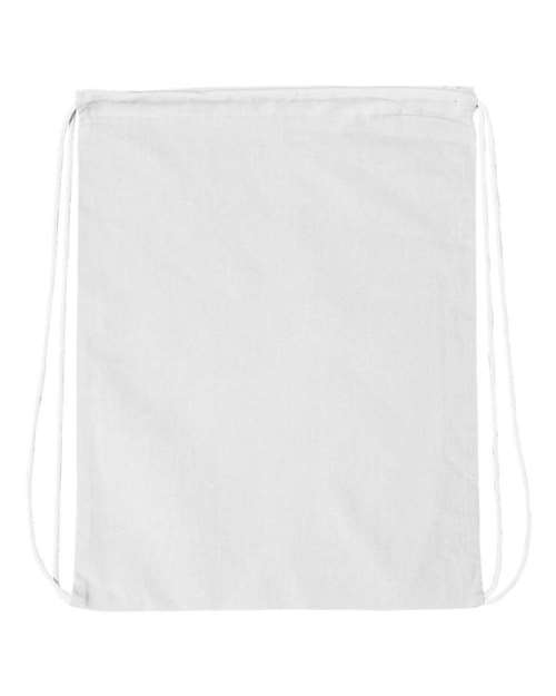 Q-Tees Q4500 Economical Cotton Drawstring Bag-17