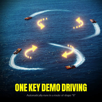 VOLANTEXRC Remote Control Boat with Self-Right & Reverse Function (795-5 Red)