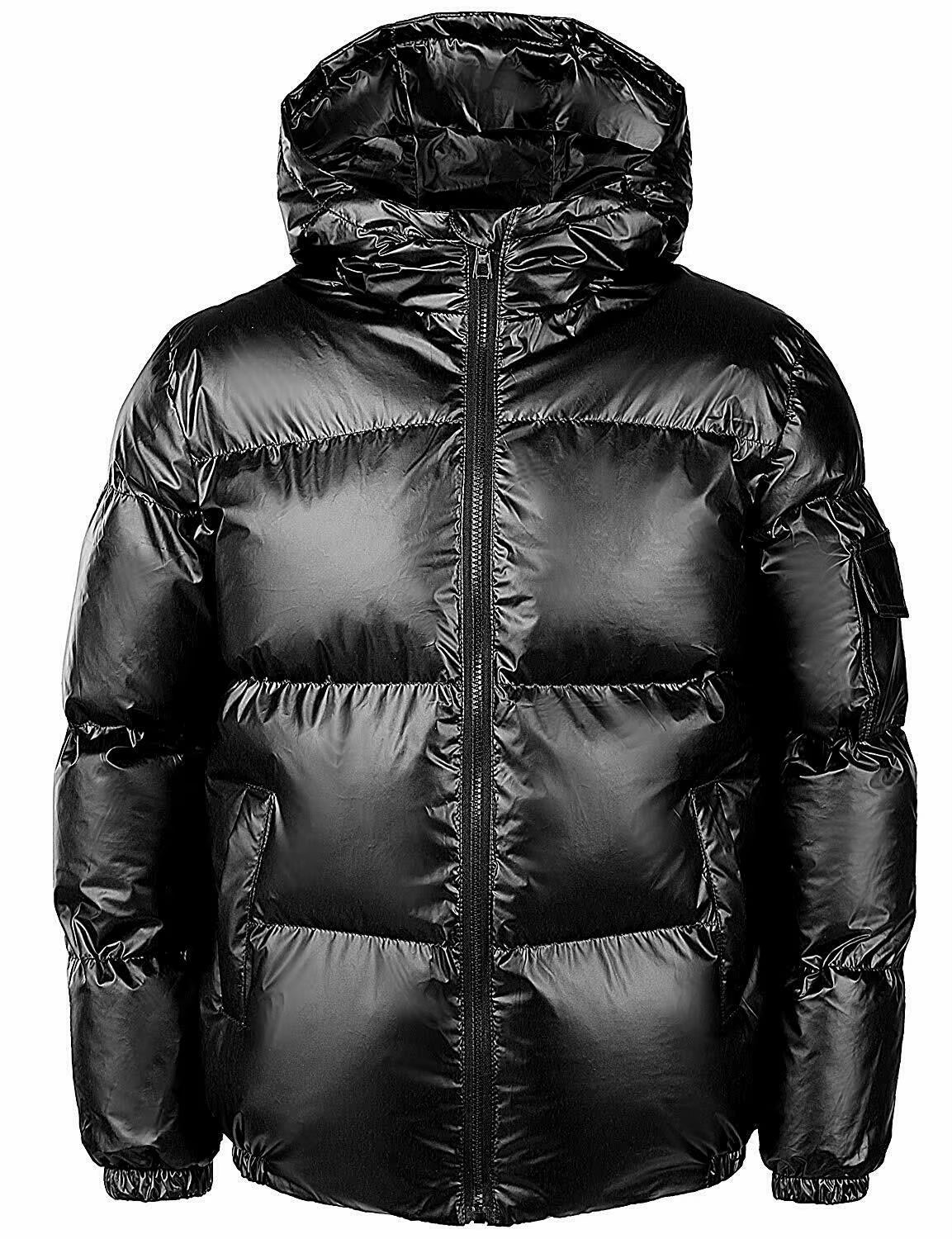 Men'S New Winter Fashion Puffer Jacket Waterproof Zipper Closure Warm Padding Bubble Puffy Jacket-Wholesale
