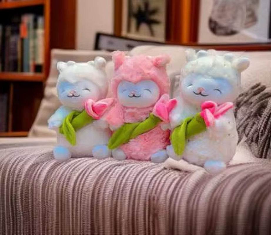 Lamb Tulip Soft Plush Doll