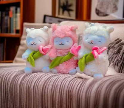 Lamb Tulip Soft Plush Doll