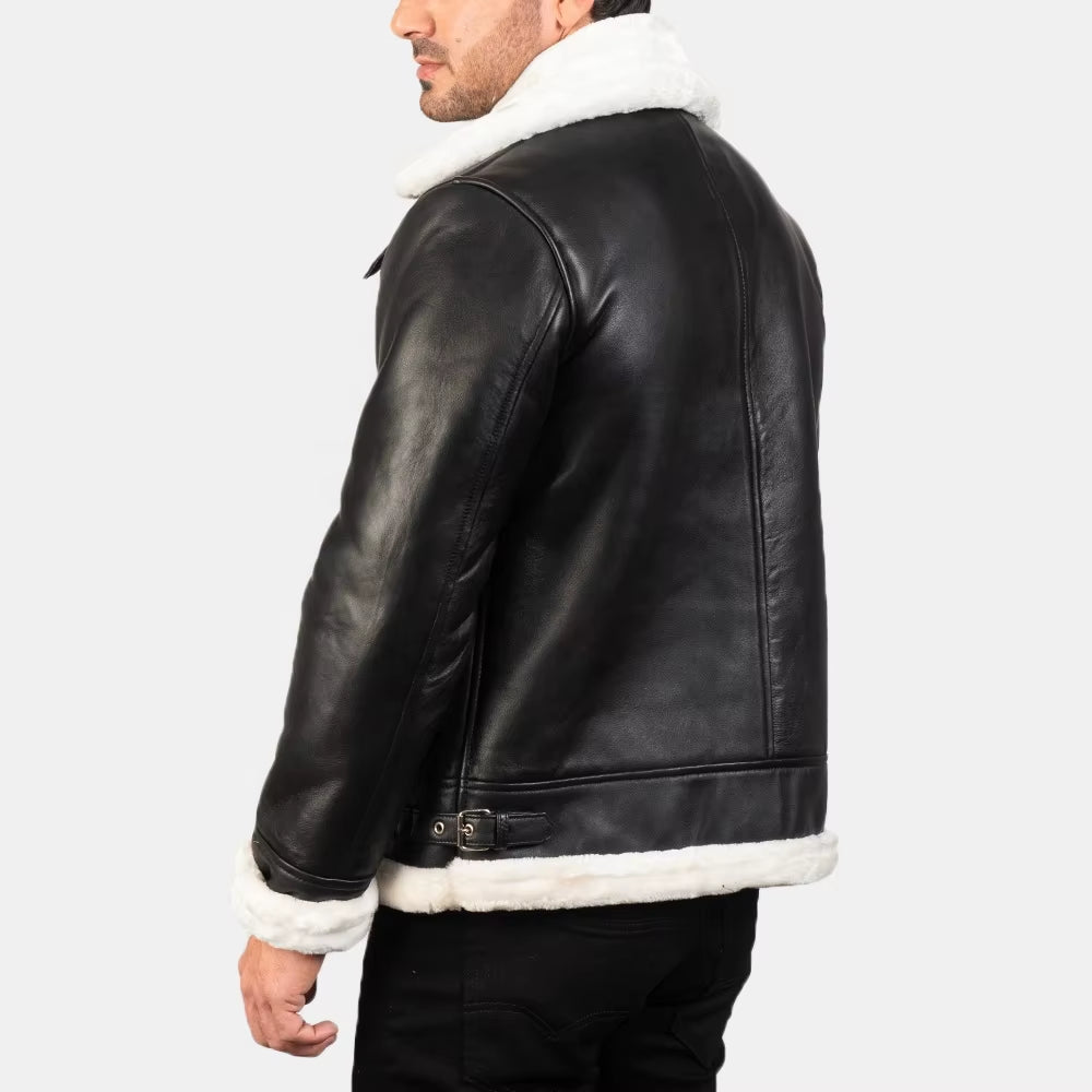 Jacket for Man Best Quality Style Slim Fit Men Leather Jacket Pure Lambskin Pakistan Genuine Biker Winter Fur Leather Jackets