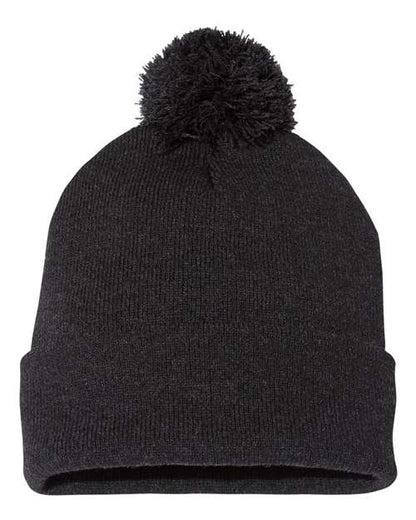 Sportsman SP15 12" Pom-Pom Cuffed Beanie-12