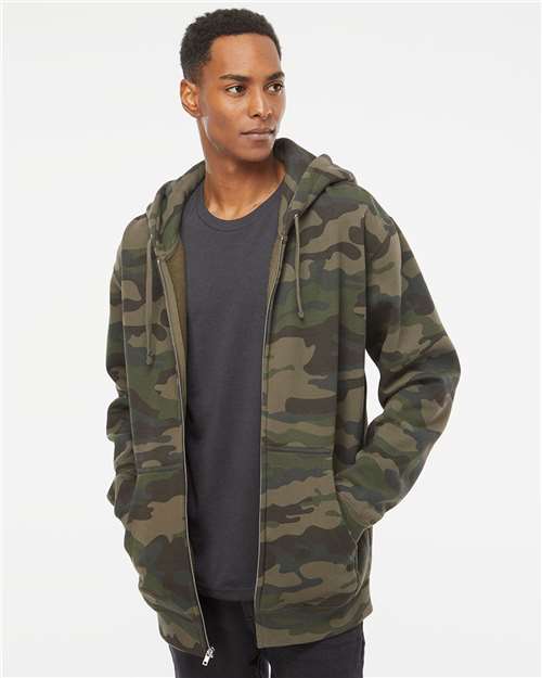 Independent Trading Co. IND4000Z Unisex Heavyweight Full-Zip Hooded Sweatshirt-4