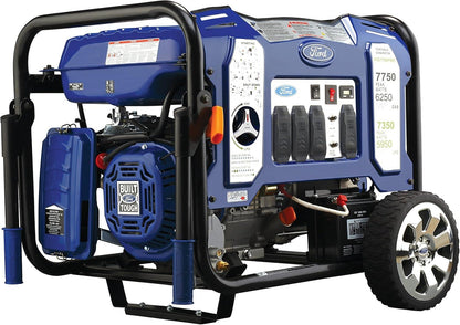 Ford 7750W Dual Fuel Inverter Generator with Electric Start – 120V/240V Portable Power Generator-0