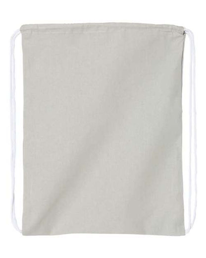 Q-Tees Q4500 Economical Cotton Drawstring Bag-6
