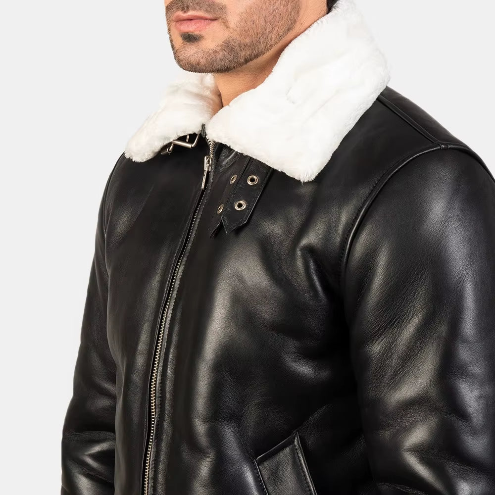 Jacket for Man Best Quality Style Slim Fit Men Leather Jacket Pure Lambskin Pakistan Genuine Biker Winter Fur Leather Jackets