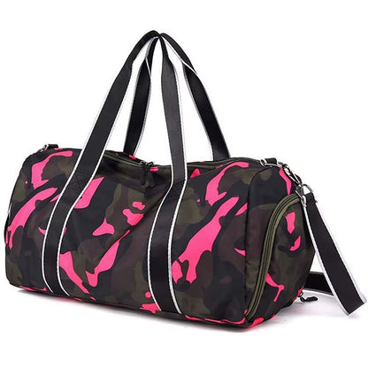 Large Capacity Travel Bag Waterproof Sport Gym Travel Duffel Bag with Shoe Compartment 2024 Gym Bags