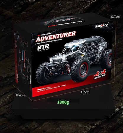 Made in China 1/16 4CH Cheap Adult Toy with Spare Tire Electric Remote Control High-Speed Off-Road Desert Rc Car Kit