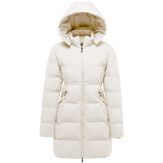 Wholesale Clothing Custom Women Winter Parka Casual Windproof Puffer Jacket Manufacture New Stylish Winter Warm Jacket for Women