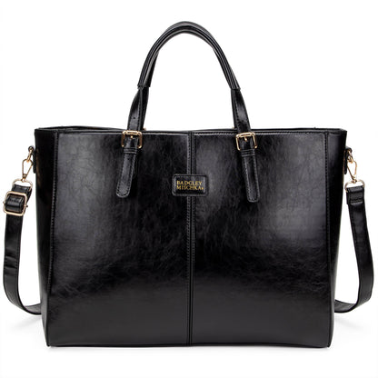 Julia Rustic Vegan Leather Weekender Duffel Bag