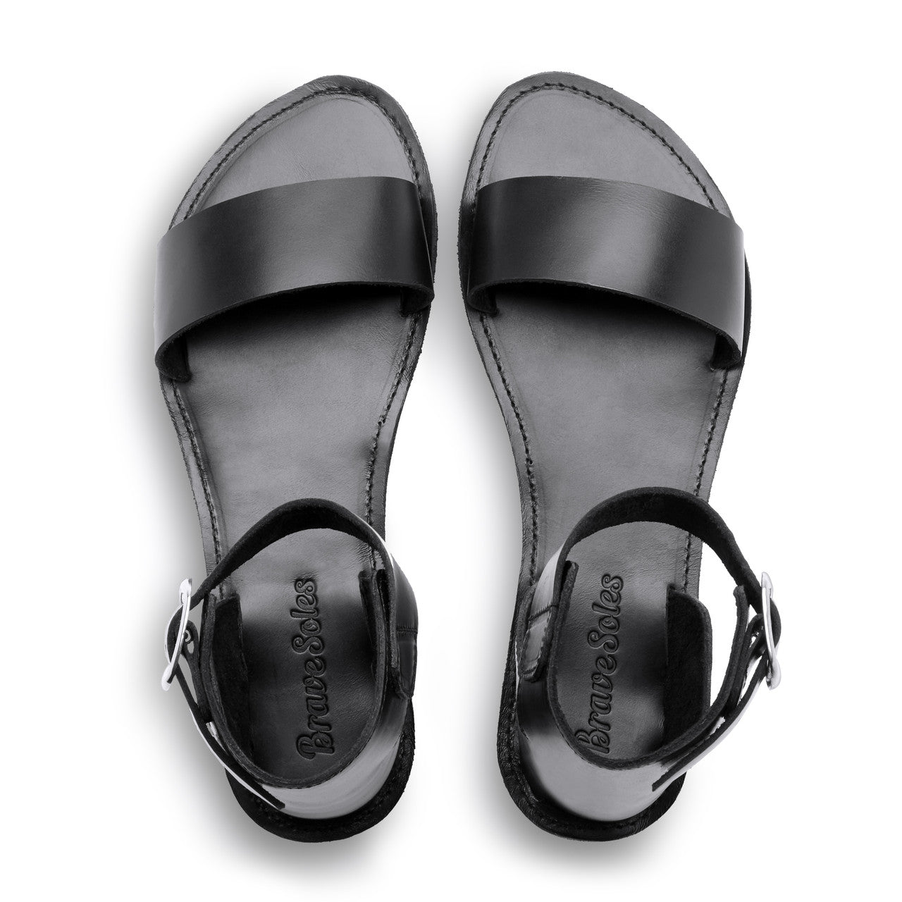 The Camila Leather Flatform Sandal