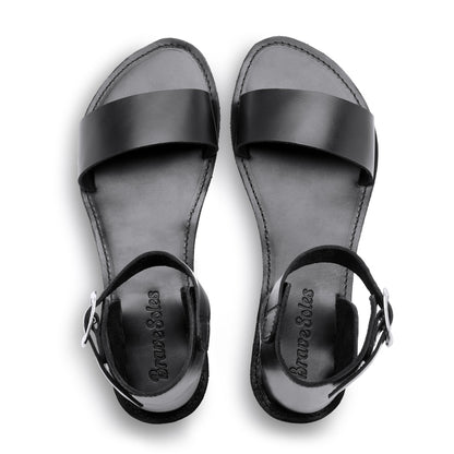 The Camila Leather Flatform Sandal