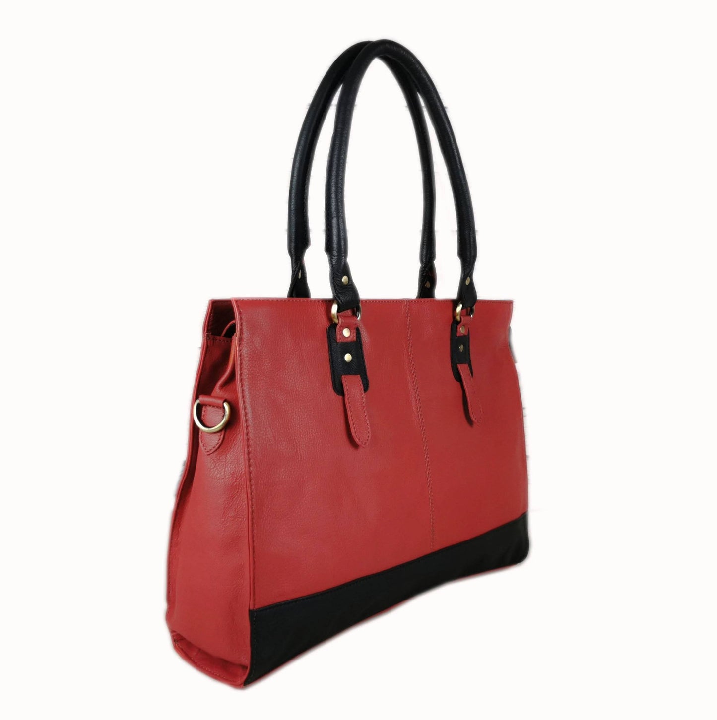 The Signature 17" Leather Laptop Bag, Jasper