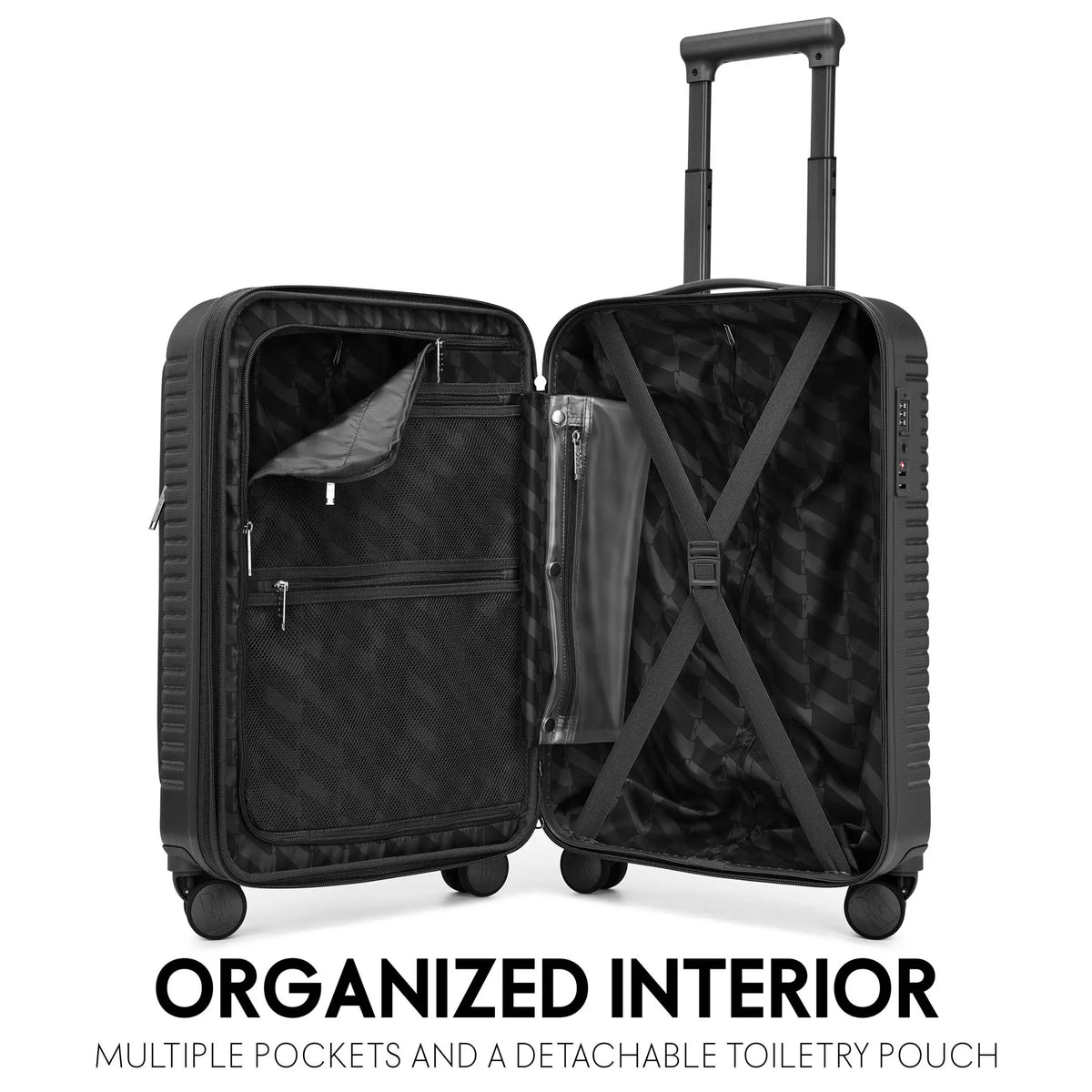 Escape 20" Expandable Laptop Carry-on Suitcase