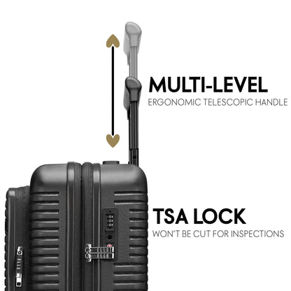Escape 20" Expandable Laptop Carry-on Suitcase
