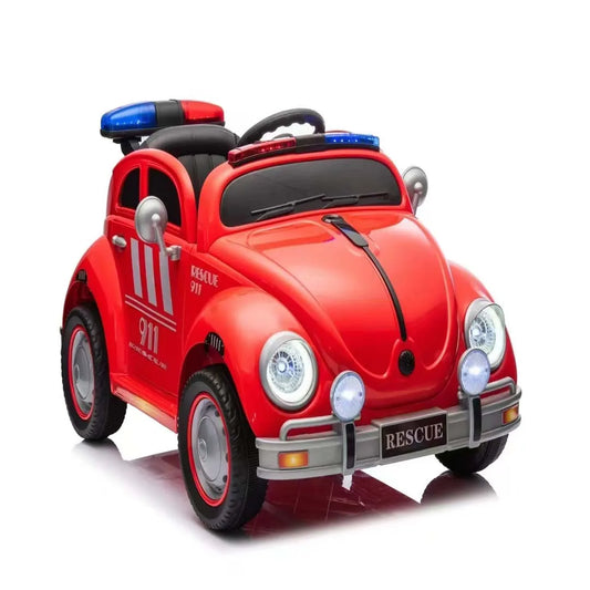 Rechargeable Battery Remote Control Ride-On Electric Car Toy for Kids Ages 5-7 Four-Wheel Plastic Material for Baby