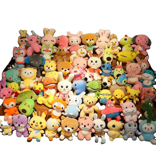 Wholesale Fashion 7 Inch Stuffed Animals Low MOQ Custom Doll Plush Toys for Claw Machine Toy Crane Machine