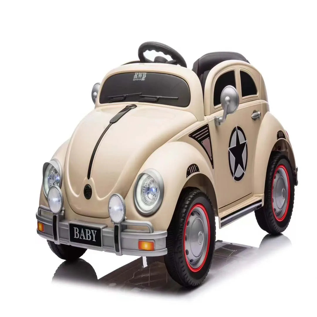 Rechargeable Battery Remote Control Ride-On Electric Car Toy for Kids Ages 5-7 Four-Wheel Plastic Material for Baby