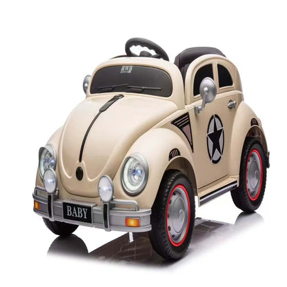 Rechargeable Battery Remote Control Ride-On Electric Car Toy for Kids Ages 5-7 Four-Wheel Plastic Material for Baby