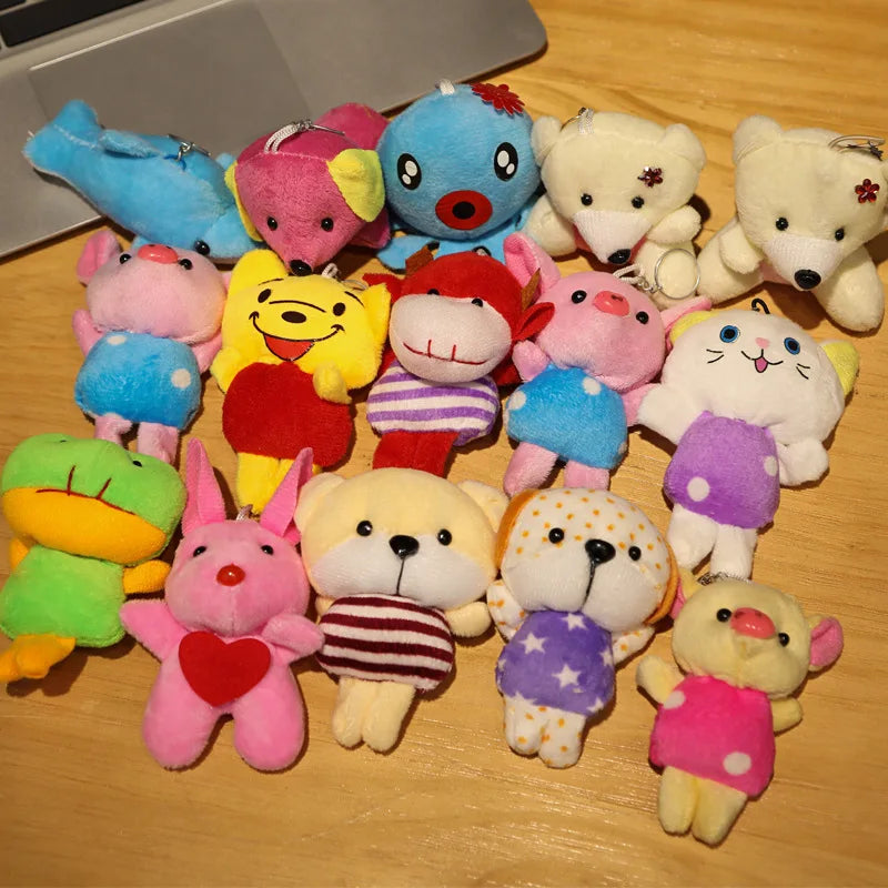 Wholesale Fashion 7 Inch Stuffed Animals Low MOQ Custom Doll Plush Toys for Claw Machine Toy Crane Machine