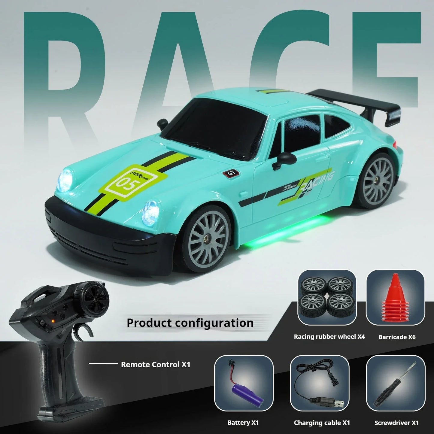 High-Speed 4WD RC Drift Car - Ultimate Interactive Racing Toy