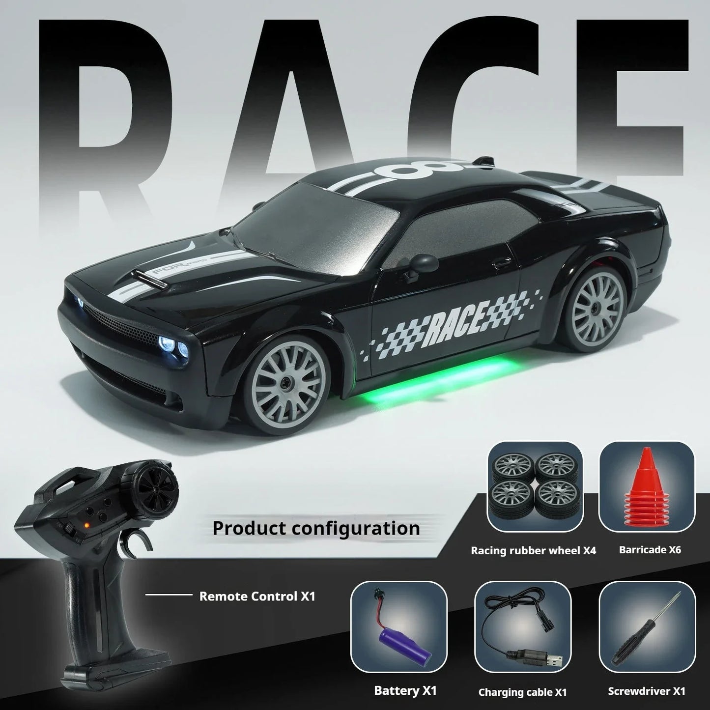 High-Speed 4WD RC Drift Car - Ultimate Interactive Racing Toy
