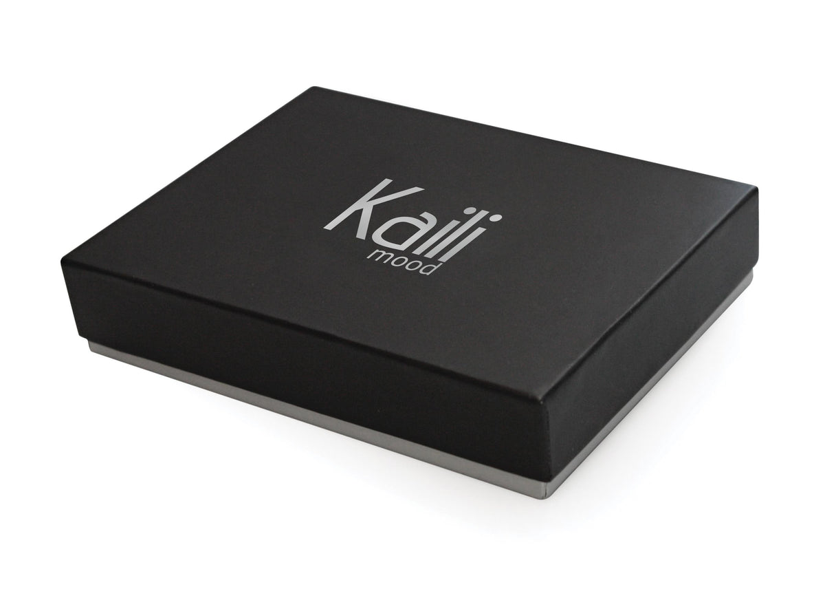 K11025BB | Men's Genuine Leather Wallet Col. Dark Brown