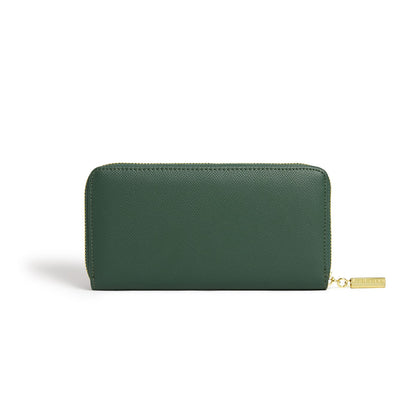 Serene Forest Green Zip Around Wallet (Pre order 28th Nov)