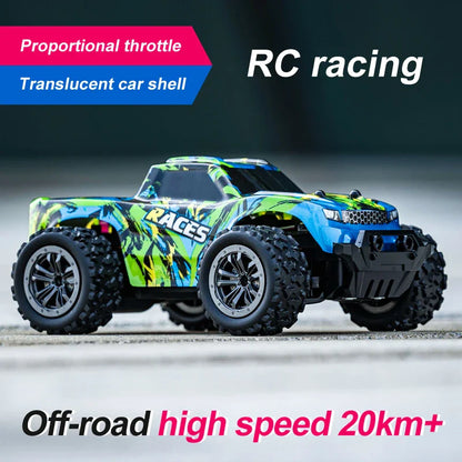 Mini 4WD RC Climbing Car - Fast 20Km/h Remote Control Toy for Kids