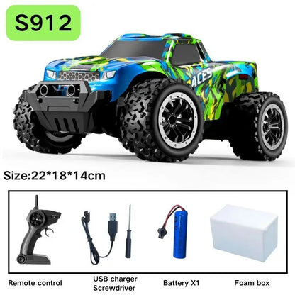 Mini 4WD RC Climbing Car - Fast 20Km/h Remote Control Toy for Kids