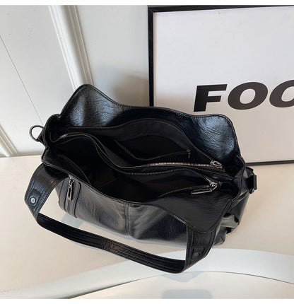Single-Shoulder Crossbody Bag Large Capacity Tote Bag Women's Commuter Handbag