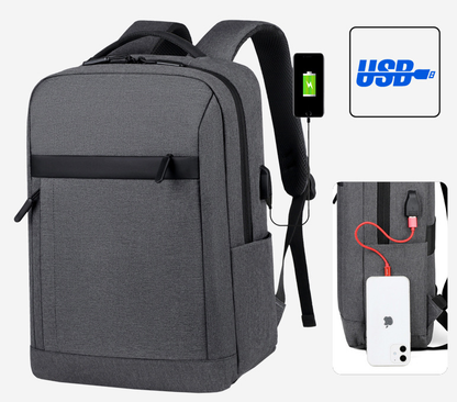 Premium travel laptop backpack for gadgets with external usb port