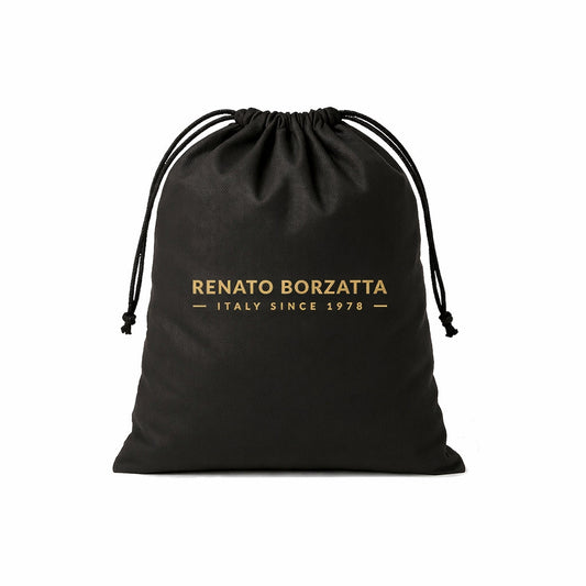 RB1033A | ARIANNA Women's Shoulder Bag in Soft Genuine Sauvage Leather Made in Italy. Matte Gold Metal Accessories. Color: Black. Dimensions: 34 x 15 x 16 + 20 cm (handle drop)