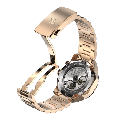 SOVRYGN Calendar Rose - White Watch