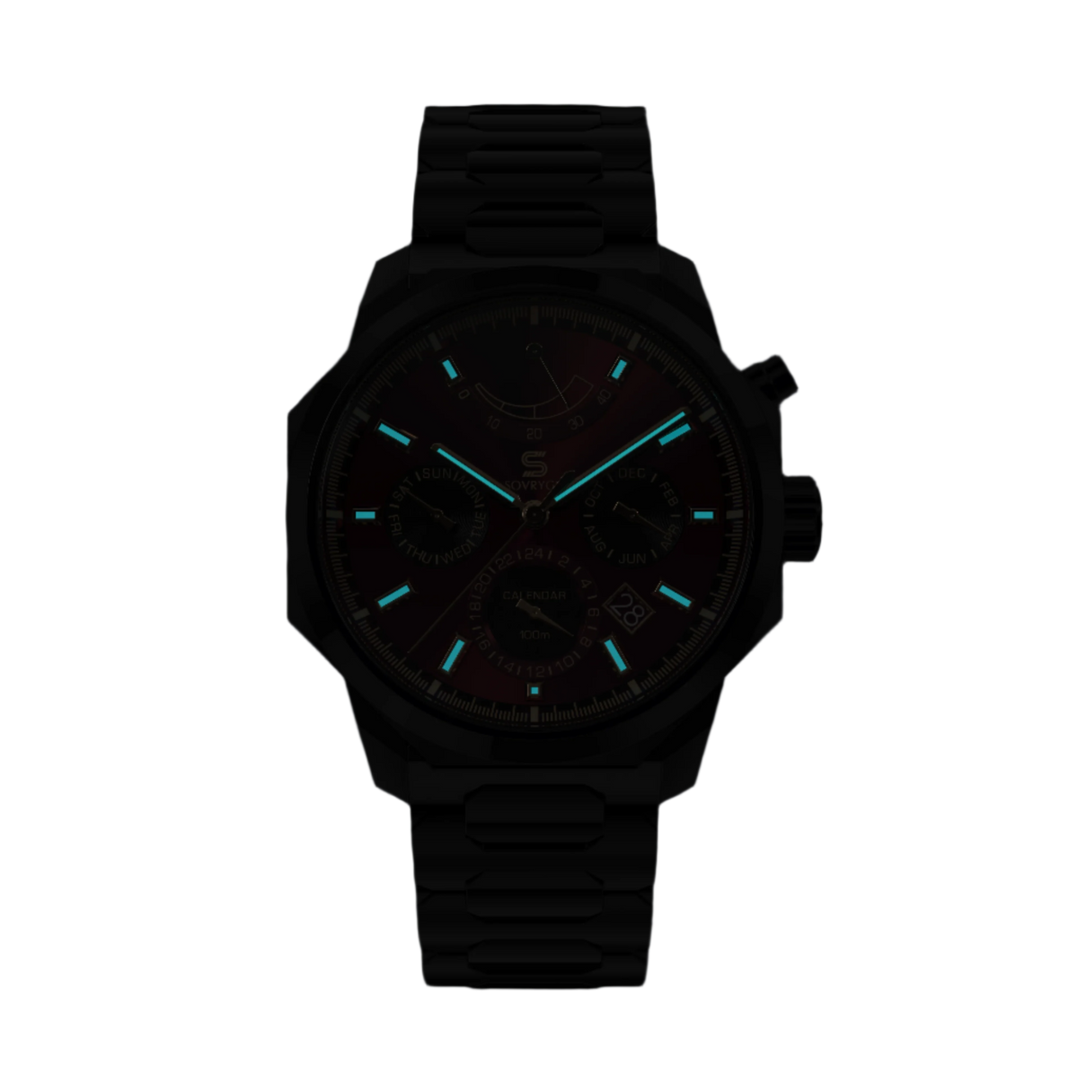 SOVRYGN Calendar Midnight Edition Watch-4