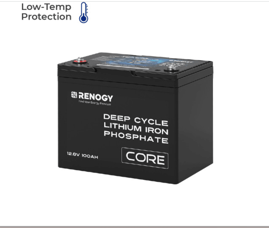 Core 12V 100Ah Deep Cycle LiFePO4 Lithium Battery for RV, Solar, Marine & Off-Grid Power-2