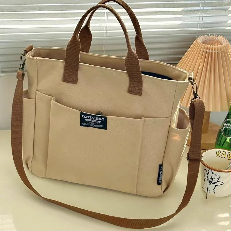 Urban Minimalist Female Student Large Capacity Commuting-5