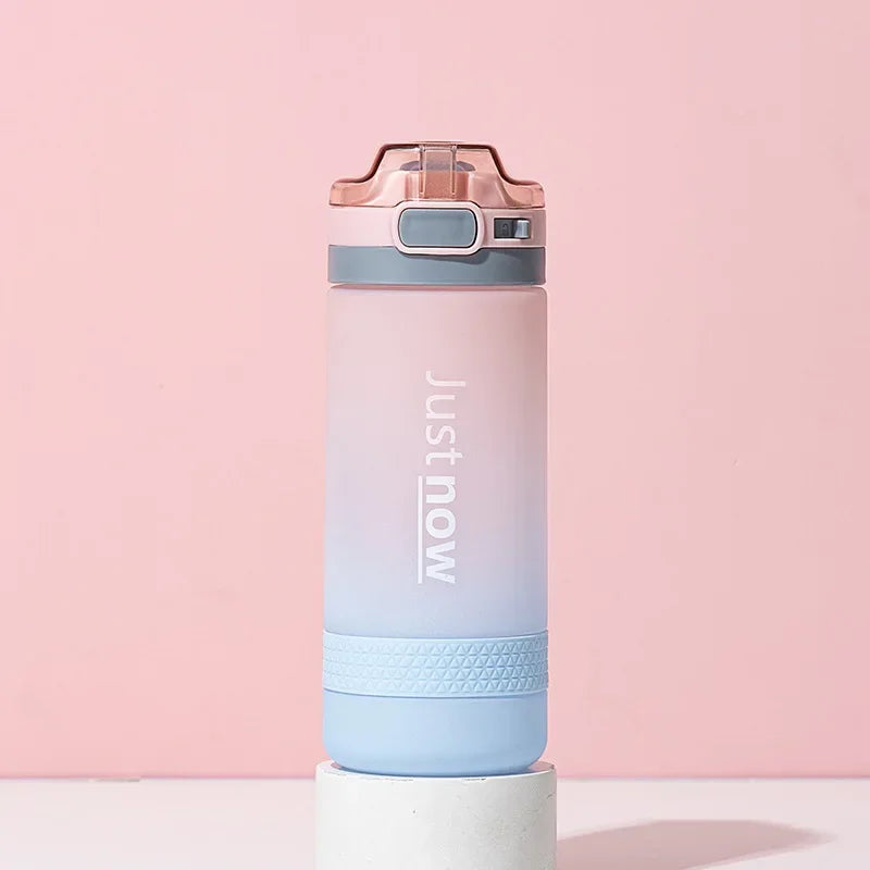 600ml Water Bottles Fashion Water Bottle with Straw BPA Free Portable Outdoor Sport Cute Drinking Plastic Bottles Eco-Friendly | SPECIFICATIONS span Anti-7