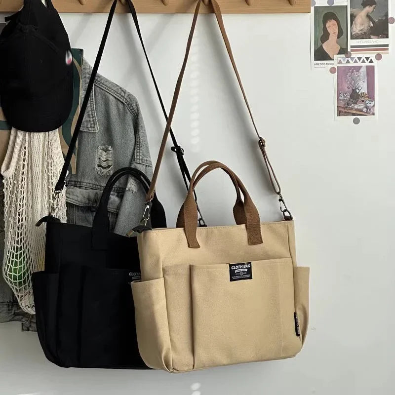 Urban Minimalist Female Student Large Capacity Commuting-1