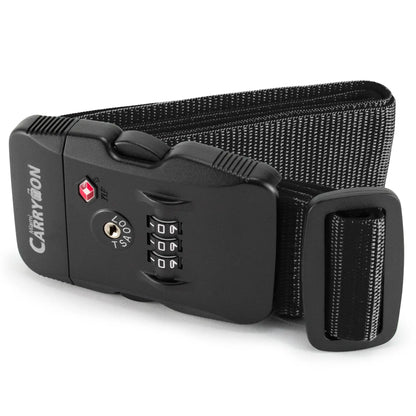Adjustable TSA Approved Combination Lock Luggage Strap