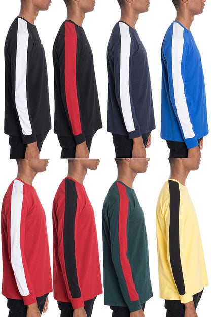 Wayne Single Stripe Long Sleeve-1