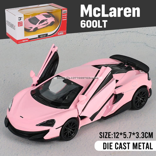 1:36 Volkswagen Beetle Classic 1967 Pink Alloy Car Model Toy Casting Series Collection Jewelry Gift Christmas Gift