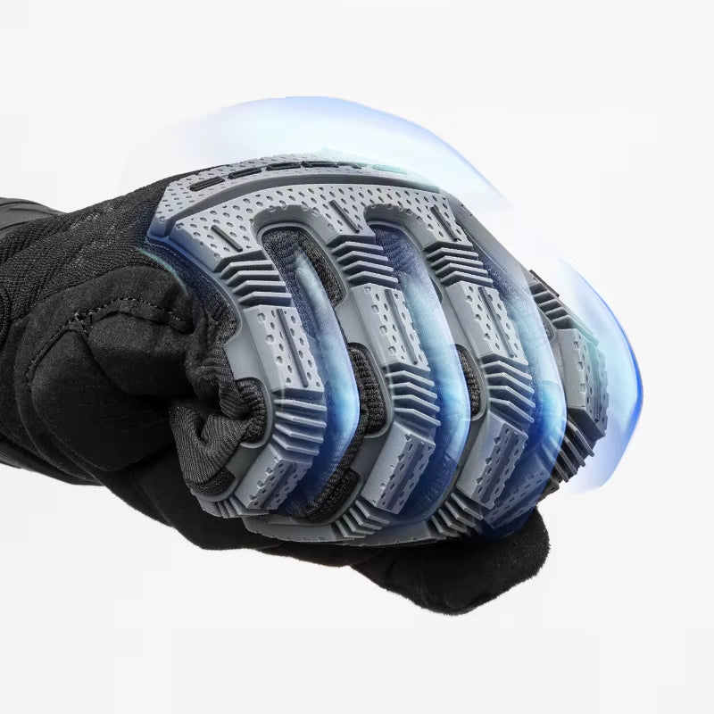 Autumn Winter Motorcycle Gloves Breathable SBR 6Mm Thickened Pad Keep Warm Winter Gloves Men Women Sport Cycling Glove