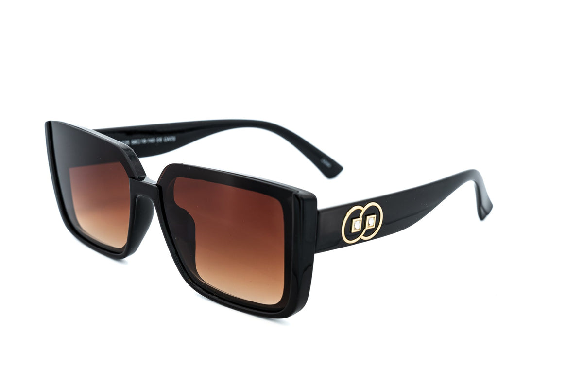 Boléro Aureva — Oversized Square Sunglasses