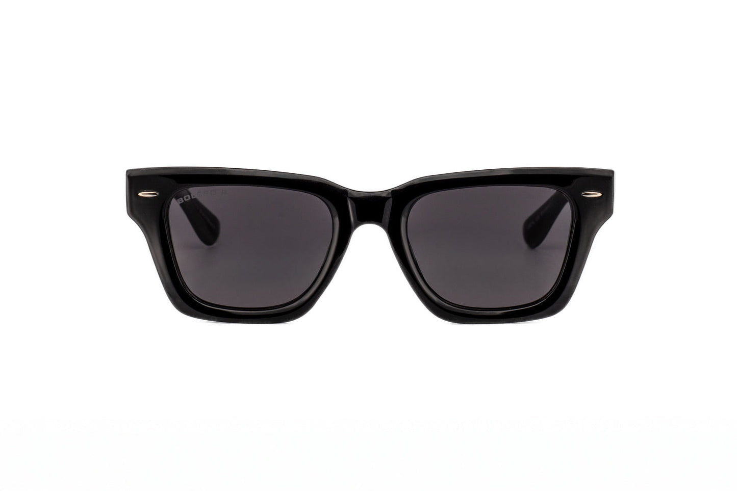 Knox Sunglasses - Angular Smoked Amber Green Frame | Premium UV Protection | Bolero Eyewear