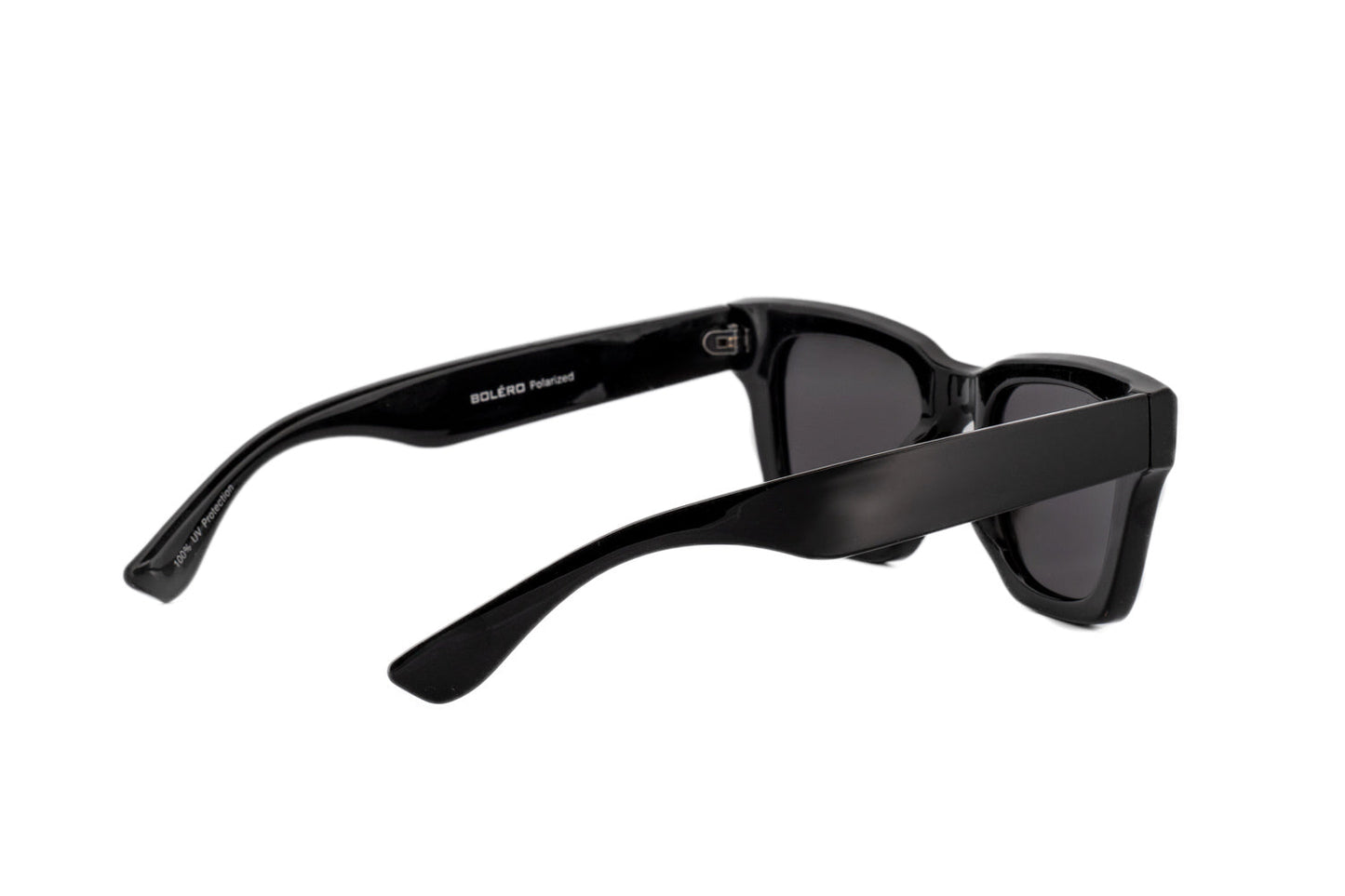 Knox Sunglasses - Angular Smoked Amber Green Frame | Premium UV Protection | Bolero Eyewear